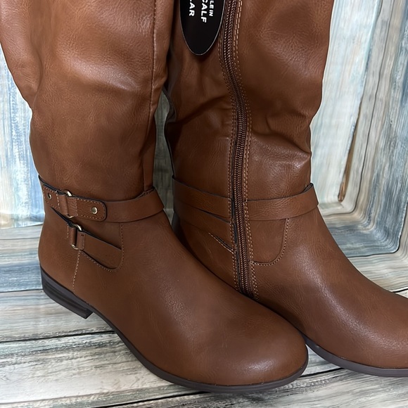 Style and co boots winter tall boots brown tan ✅ - Picture 2 of 5